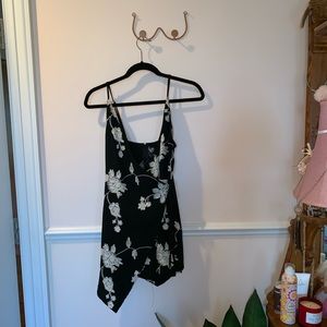 LF front tie romper